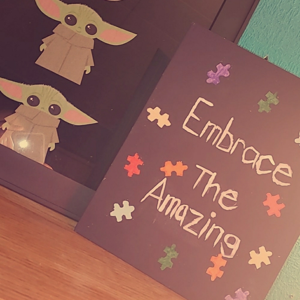 Autism Awareness Canvas